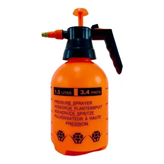 Pulverizador Rociador Fumigador Jardín Plantas 2 Litros Color Naranja