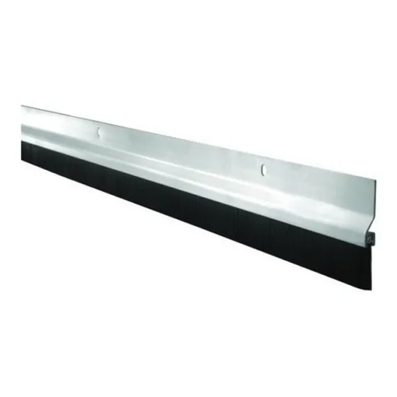 Zocalo Para Puerta Aluminio Y Goma Aire 120 Cms Mf Shop