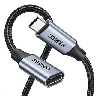 Cable ExtensiĂłn Tipo C 3.1 / 1metro Gen 2 Thunderbolt 3 Color Black Cable ExtensiĂłn Tipo C 3.1 / 1metro Gen 2 Thunderbolt 3 Color Black