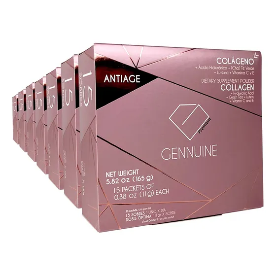 7 Meses 14 Gennuine Antiage Colageno Hidrolizado Bebible
