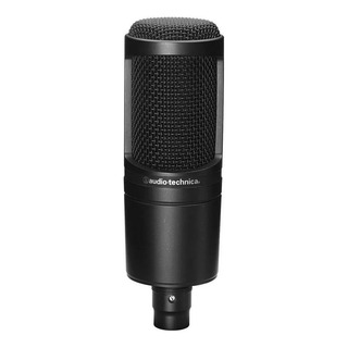 Microfone Audio-technica At2020 Condensador CardiĂłide Preto Microfone Audio-technica At2020 Condensador CardiĂłide Preto