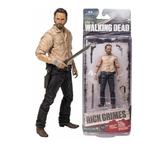 Rick Grimes Walking Dead Mcfarlane Detalles Empaque