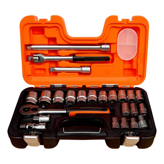 Set Juego Bocallave Crique Tubo Ph 1/2 Bahco S240 Caja 24