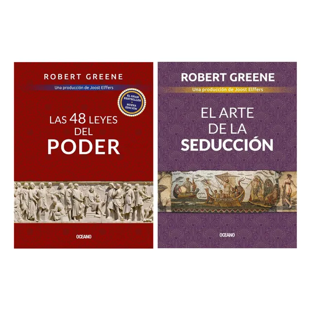 48 Leyes Poder + Arte Seduccion - Greene - Oceano - Libro