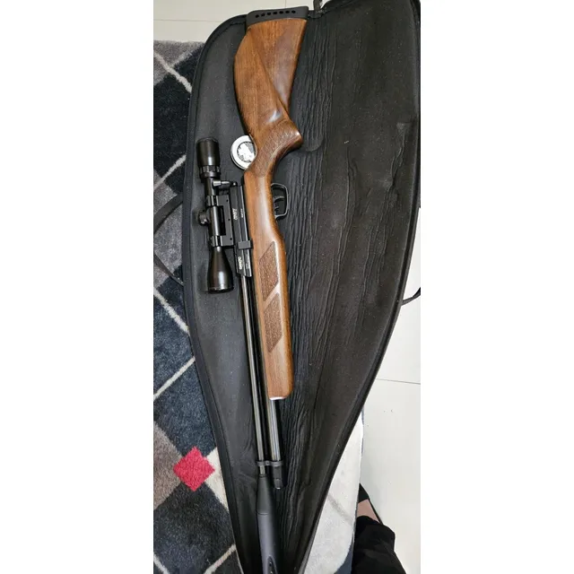 Pcp Gamo Coyote Con Regulador Alemán Huma Y  Telescópica 