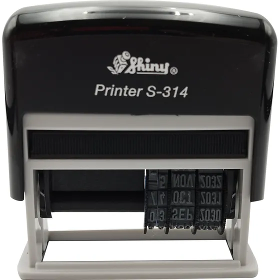Sello Shiny S-314 Con Fecha, Personalizado (25 X 10mm)