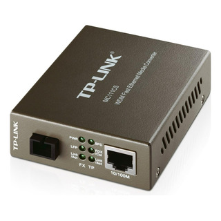 Convertidor De Medios Tp-link Mc111cs - Plata Convertidor De Medios Tp-link Mc111cs - Plata