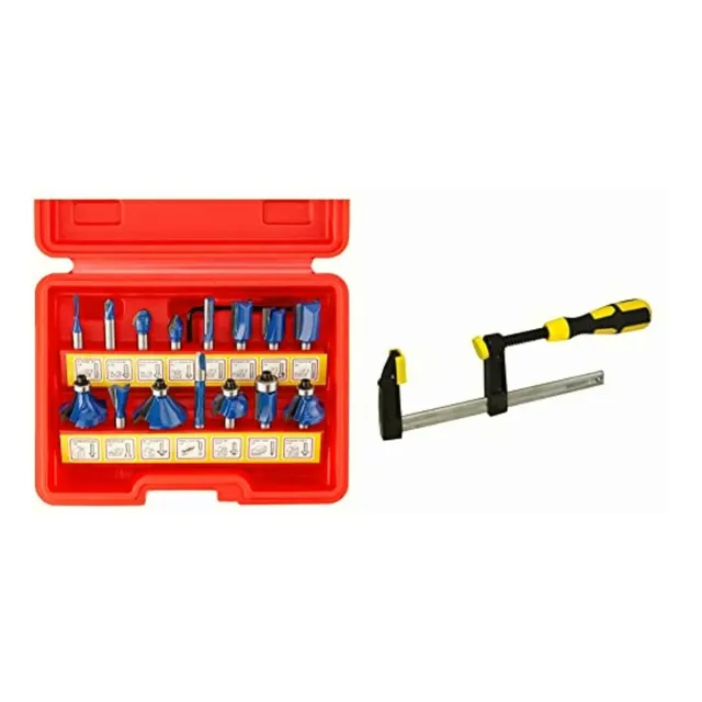 Xitlex Juego De Brocas De Tungsteno Con 15 Piezas + Surtek