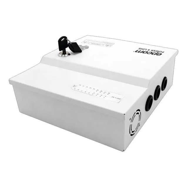 Fuente De Poder Profesional De 12 Vcc20 A/soporta 18 Cámaras