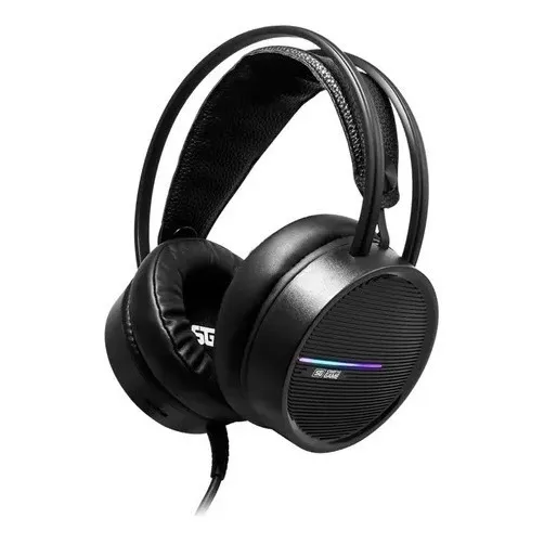 Diadema Gamer Con Micrófono Game Factor Hs-502 Rgb 50mm 