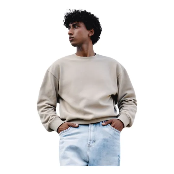 Buzo Jogging A La Base, Liso, Baggy, Oversize, Con Felpa
