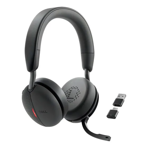 Fone De Ouvido Dell Wl5024 Pro Sem Fio E Híbrido Preto