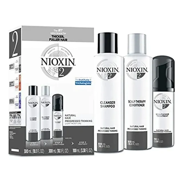 Nioxin 2 Tratamiento Anticaida Para Cabello Natural 300ml