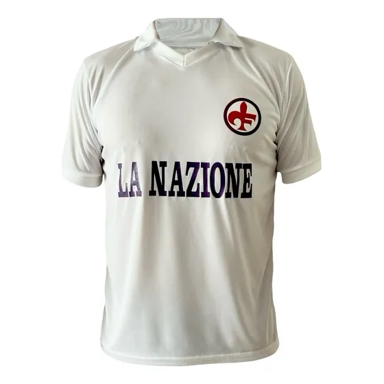 Camiseta Fiorentina Roberto Baggio Blanca Retro