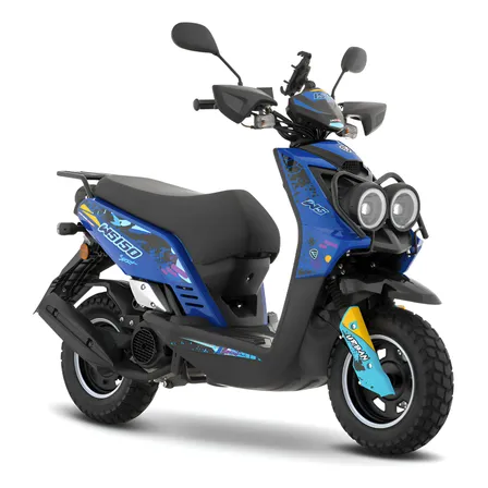 Motoneta Italika Ws150 Sport Marino Azul Marino