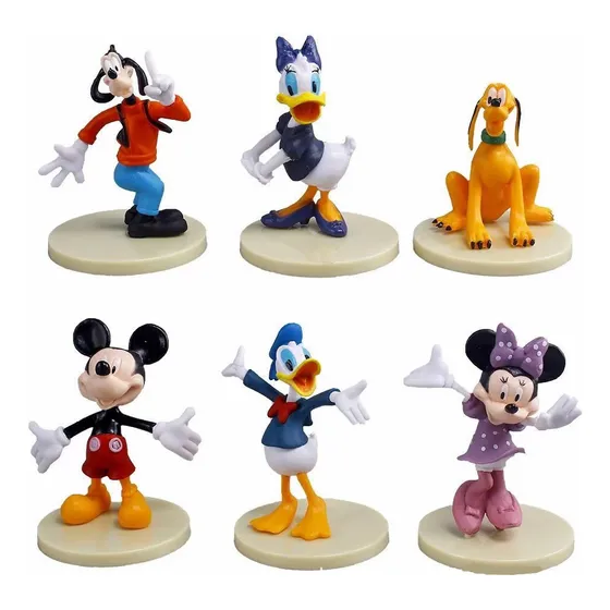 Set De 6 Piezas Mickey Mouse Clubhouse Collection Figuras