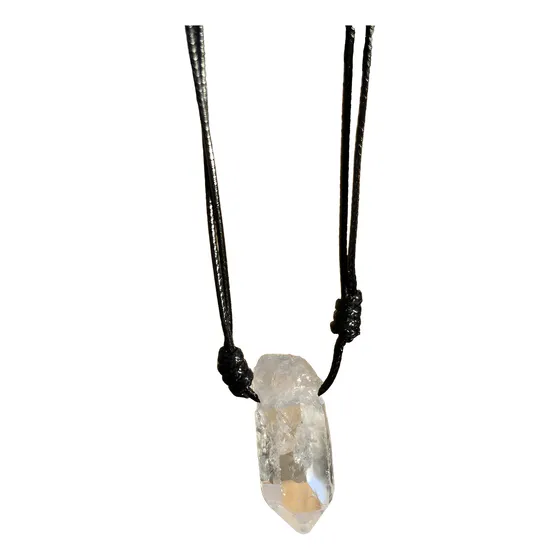 Collar De Cuarzo Blanco