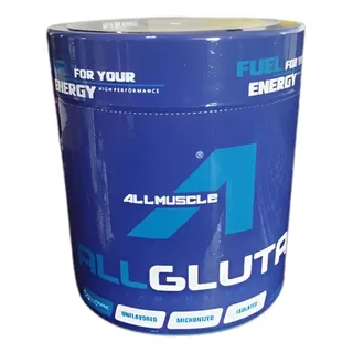 Allmuscle Glutamina 300g Sem Sabor
