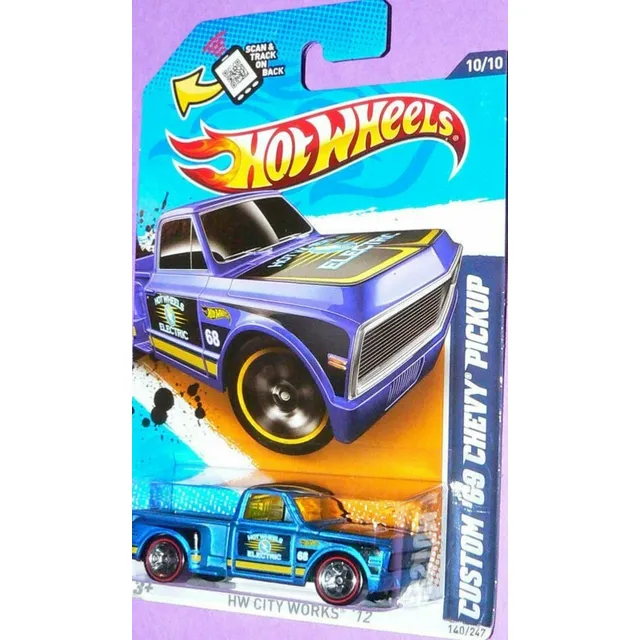 Auto Hot Wheels Cutom 69 Chevy City Camioneta Chevrolet Rdf1