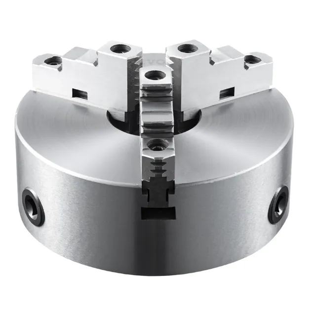 Mandril Plato 3 Garras Autocentrante 200 Mm Para Torno Fresa