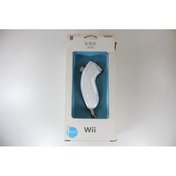 Nunchuk Na Caixa Original Nintendo Funcionando Perfeitamente