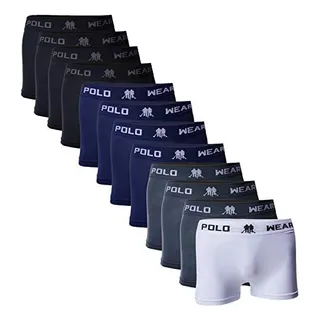 Kit 12 Cueca Boxer Microfibra Homem MachĂŁo Polo Wear Kit 12 Cueca Boxer Microfibra Homem MachĂŁo Polo Wear