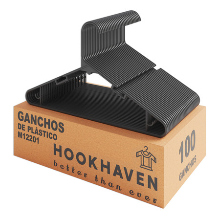 Ganchos Negros 100 Piezas Ganchos Negros 100 Piezas