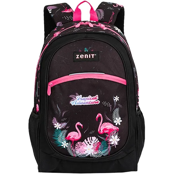 Mochila Escolar Astrid Estampada - Zenit Color Gris oscuro