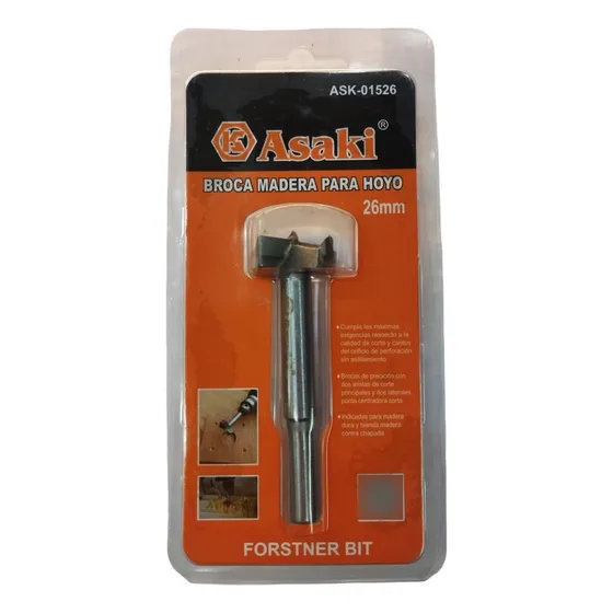 Mecha Para Madera Bisagra Asaki Ask-01535 35 Mm Mf Shop