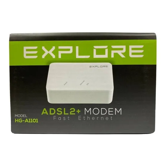 Modem Explore Adsl2+ Hg-a1101 Cantv Fast Ethernet.