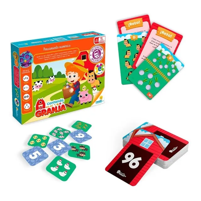 Contando En Mi Granja-juego De Mesa