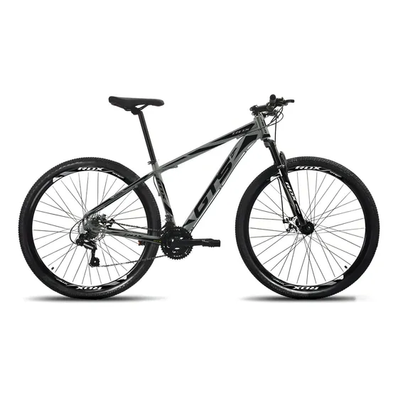 Bicicleta Aro 29 Gts Alumunio Rdx 21v Câmbio Shimano A Disco Cor Cinza/preto Tamanho Do Quadro 21