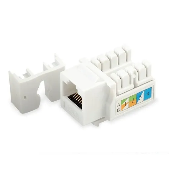 Keystone Jack Inserto Coupler Rj45 Cat5e Hembra Wireplus
