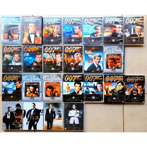 Coleção Dvds Originais 007 