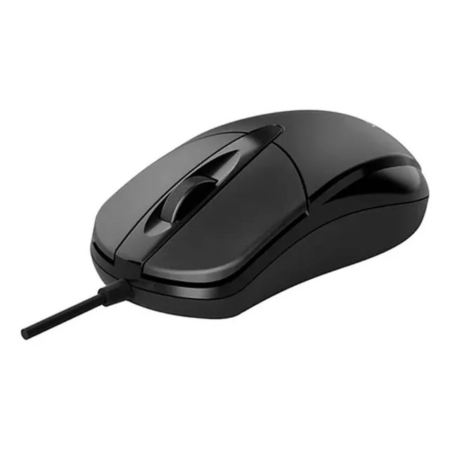 Mouse Viewsonic Usb Con Cable 1000dpi 3 Botones | Ero Color Negro