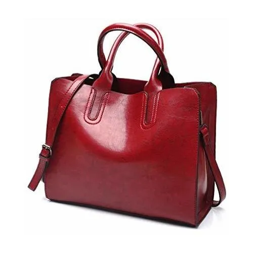 Pahajim Mujer Moda Bolsos De Tote Ligero Pu Piel 26rf9