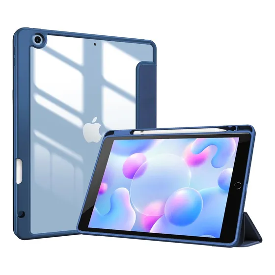 Funda Forro iPad De 10.2 Pulgadas 7ma 8va 9na Gen Back Clear