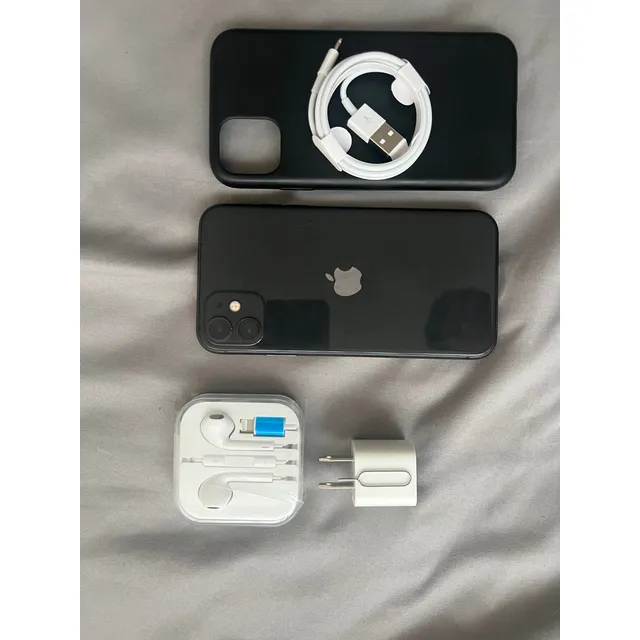 Apple iPhone 11 (64 Gb) - Negro (con Accesorios)