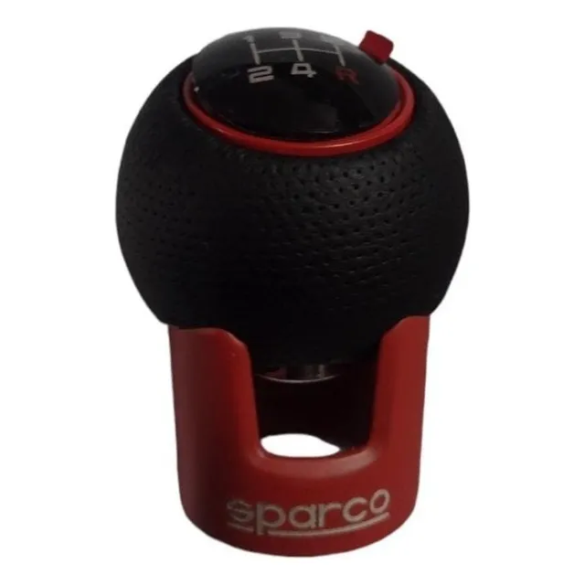 Manopla De Câmbio Universal Sparco Vermelha