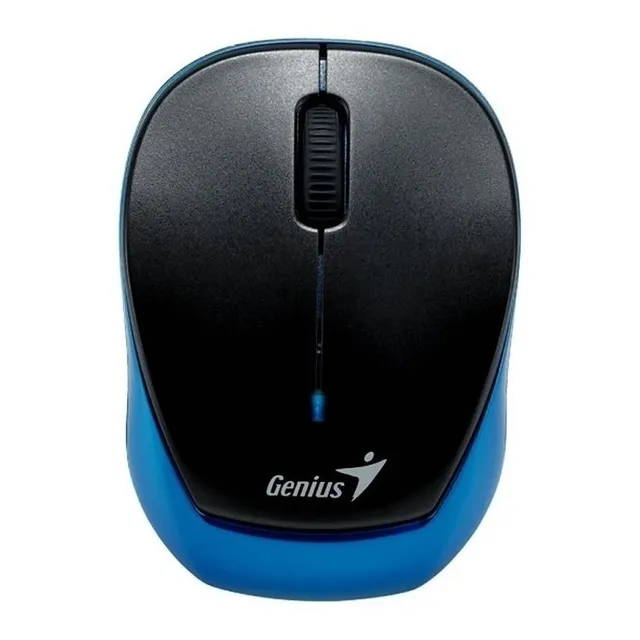 Mouse mini inalámbrico recargable Genius Micro Traveler 9000R azul