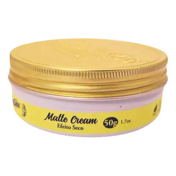Pomada Matte Cream - Efeito Seco Médio 50g Caballeros