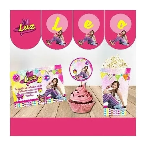 Kit Imprimible Editable Cumpleaños Soy Luna 02
