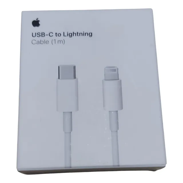 Apple Cable Usb-c A Lightning Original Blanco Nuevo A2249