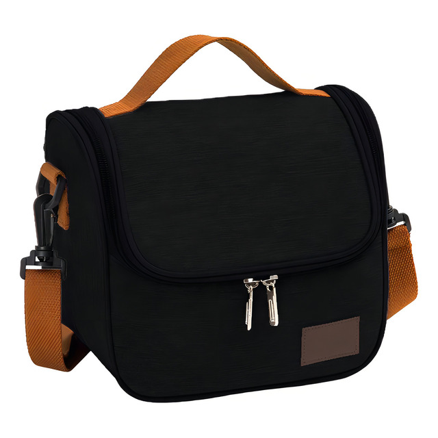 Bolsa Térmica Com Alça Feminina Trabalho Academia Lancheira Cor Preto As Imports Bolsa Térmica Com Alça Feminina Trabalho Academia Lancheira Cor Preto As Imports