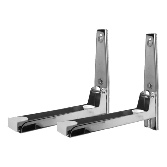 Soporte Microondas Ajustable Acero Inoxidable Base 40 Cms