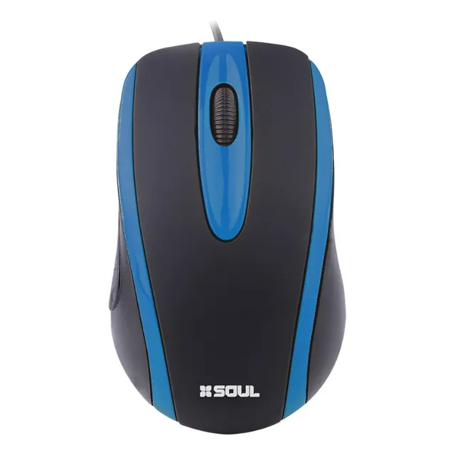Mouse Con Cable Usb Soul Office M100