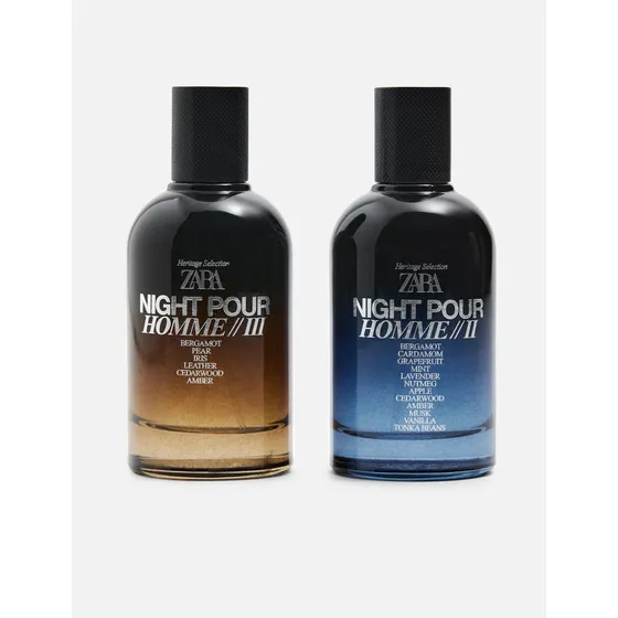 Perfumes Originales Zara Night Pour Homme Ii + Iii 100ml