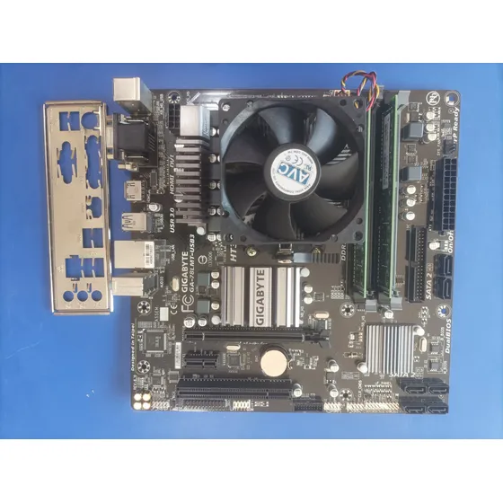 Tarjeta Madre Gigabyte Con Procesador Amd Fx8320 + 16gb Ddr3