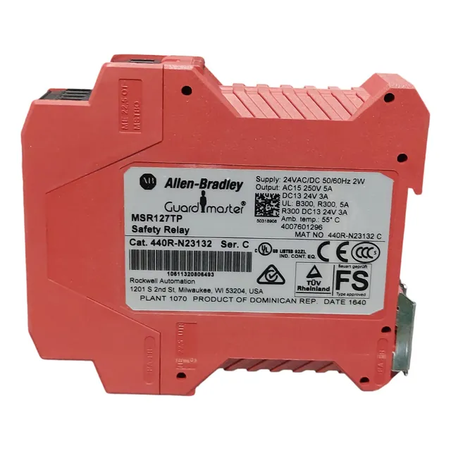 Relé De Seguridad Allen Bradley 440r-n23132, Msr127tp 24 V