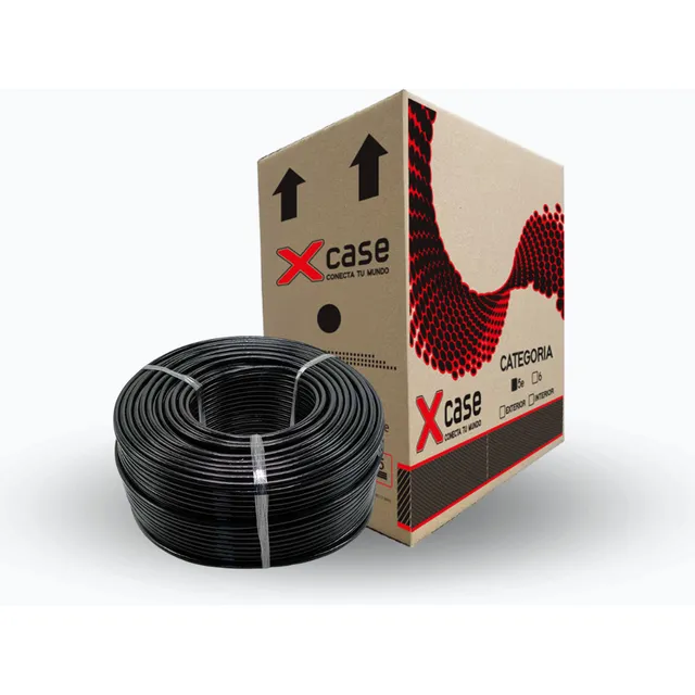 Cable Utp 150m Doble Forro Cat 6 Xcase Cobre Puro